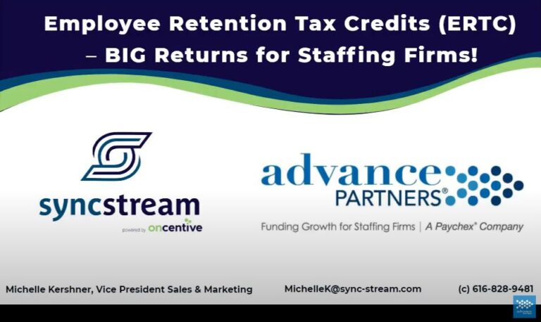 Employee Retention Tax Credits (ERTC) Webinar