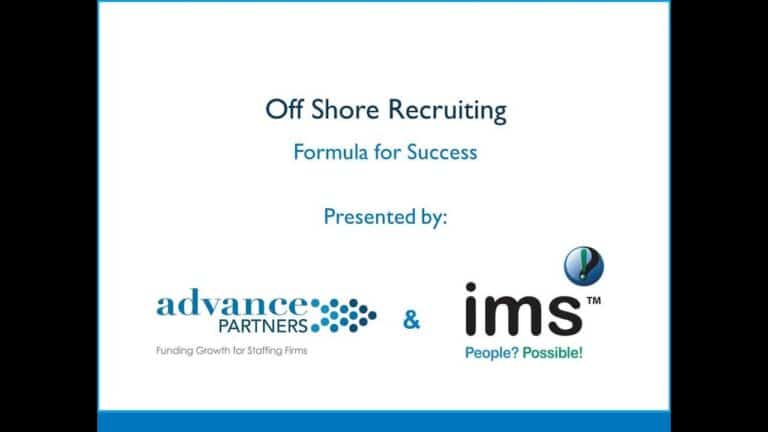 Offshore Recruiting Webinar